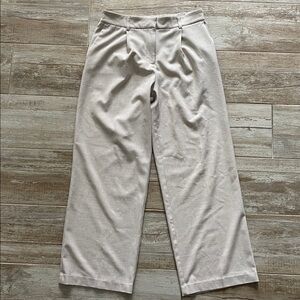 Rachel Zoe Cream Textured Pants Size 8 Women’s